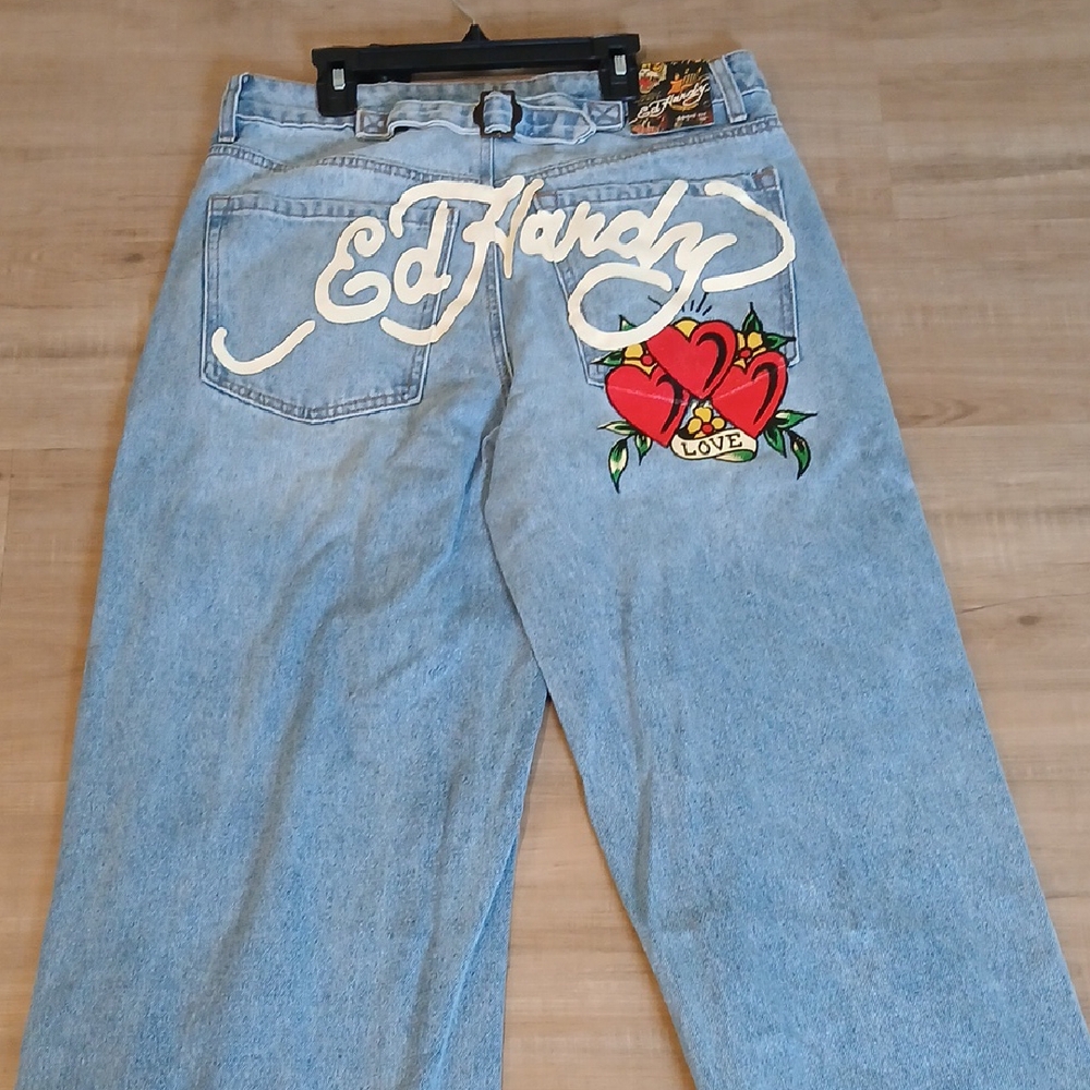 Ed Hardy Blue Women's Jeans